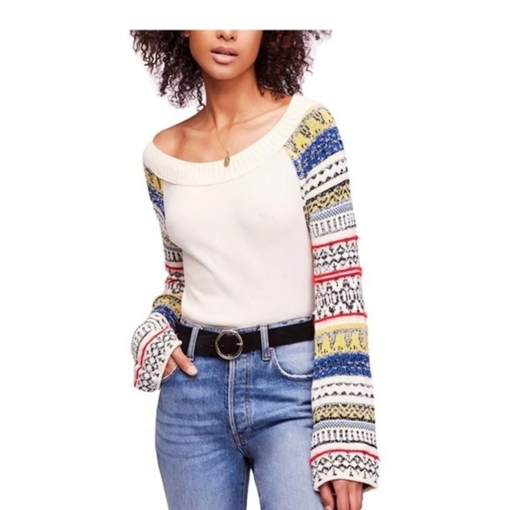 Free People Fairground Sweater